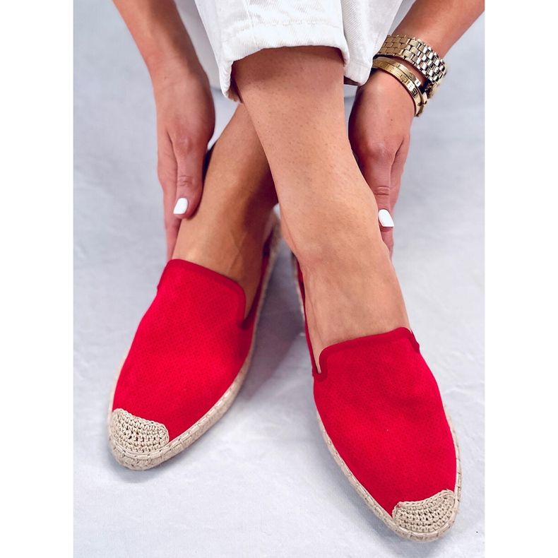 Ženske espadrile Carmen Red crvena 2