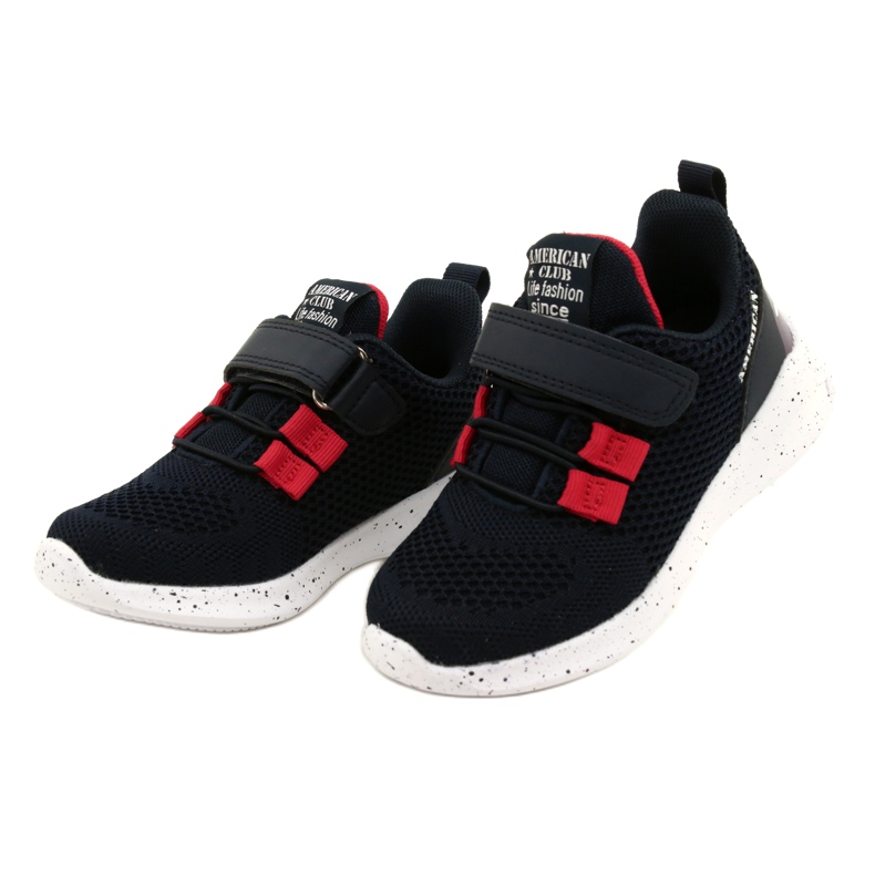 American Club RD13/22 Sportske cipele na čičak, tamnoplave plava 2