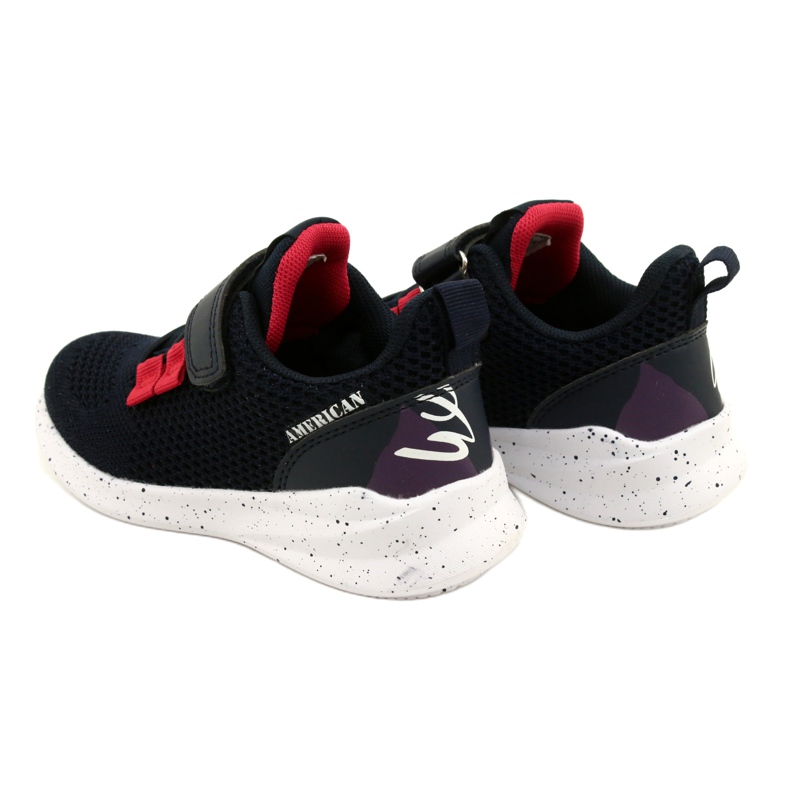 American Club RD13/22 Sportske cipele na čičak, tamnoplave plava 4