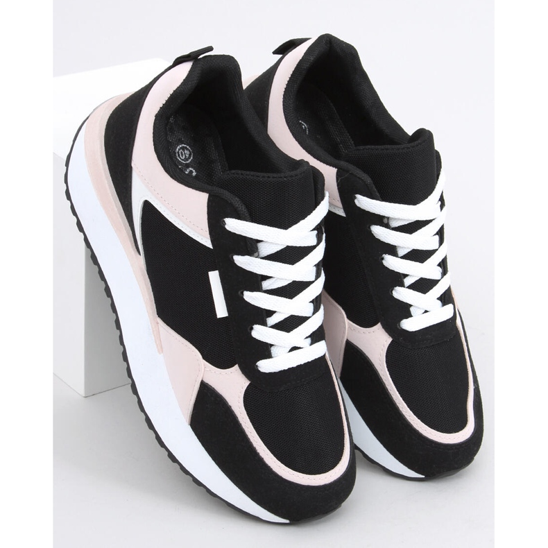 Blas crne ženske sportske cipele crna višebojan 1