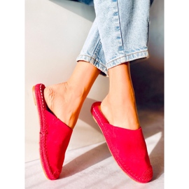 Espadrile u punoj boji Marina Red crvena 1