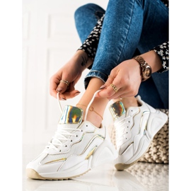 TRENDI Tenisice s Holo efektom bijela 1