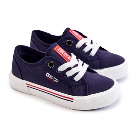 Dječje niske tenisice Big Star JJ374173 Navy Blue plava 2