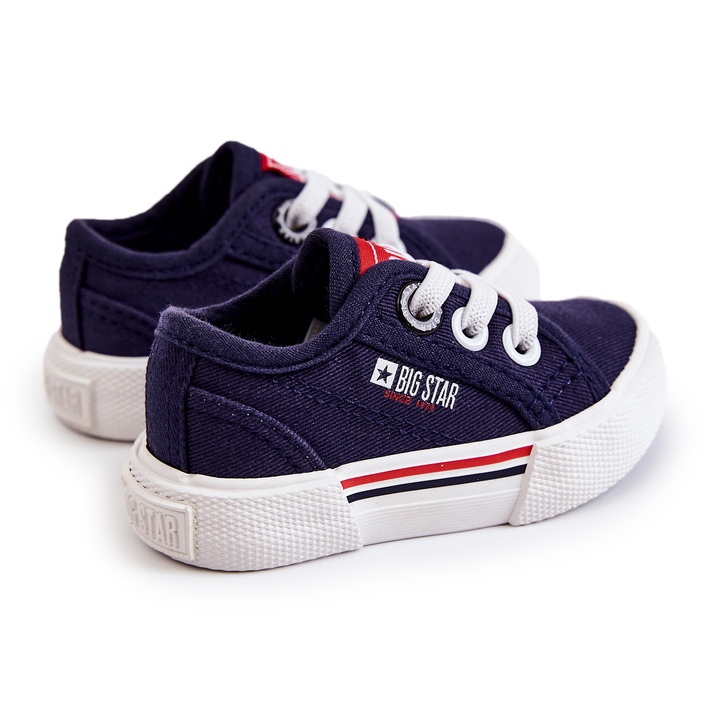 Dječje niske tenisice Big Star JJ374163 Navy Blue plava 1