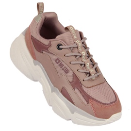 Sportske cipele na platformi Big Star W HH274258 roze višebojan ružičasta 1