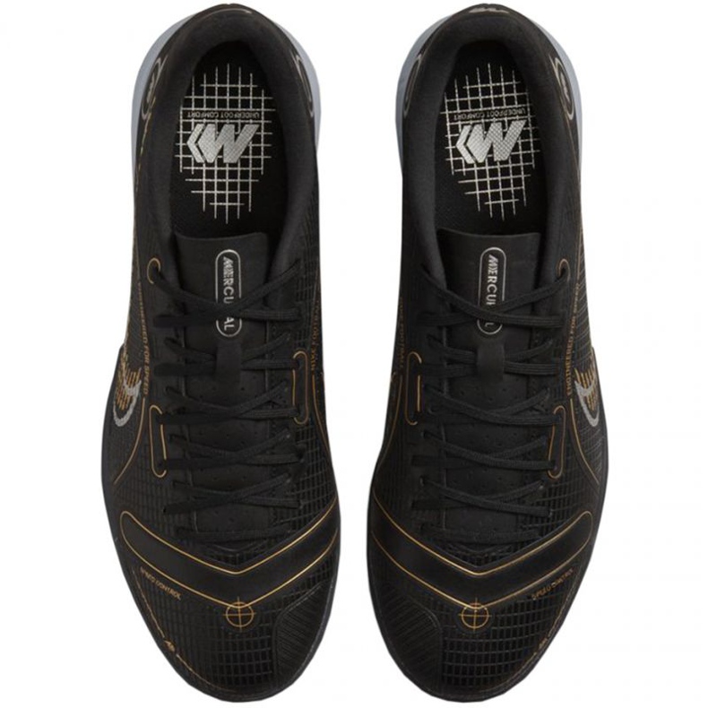 Nogometne cipele Nike Mercurial Vapor 14 Academy Ic M DJ2876 007 crno crno 1
