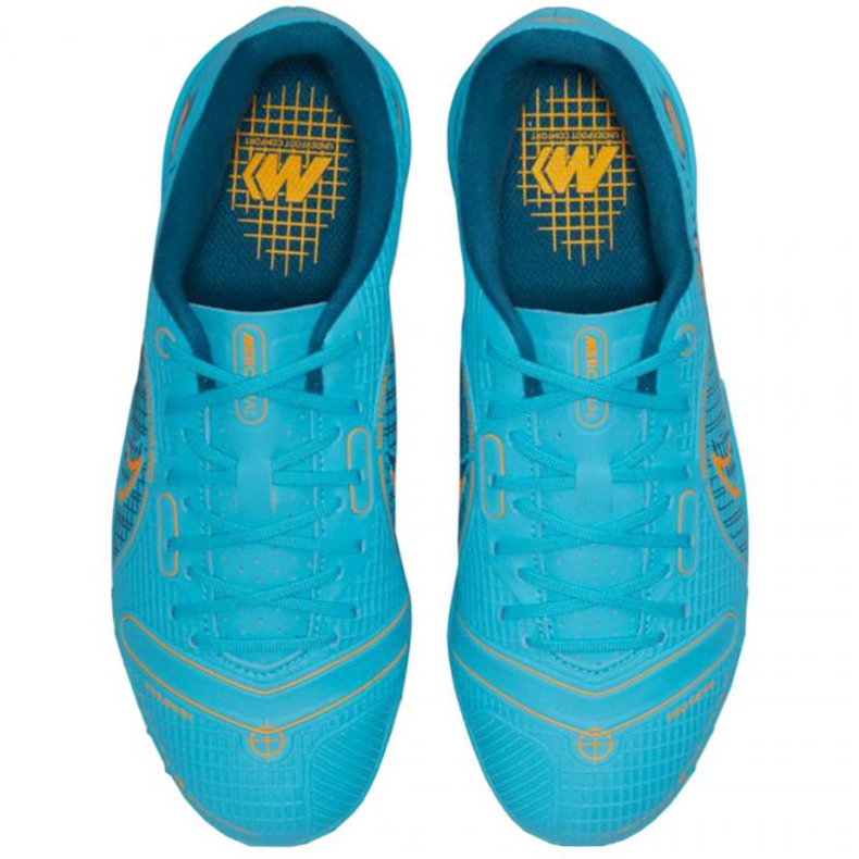 Tenisice za nogomet Nike Mercurial Vapor 14 Academy Tf Jr DJ2863 484 plava plava 1