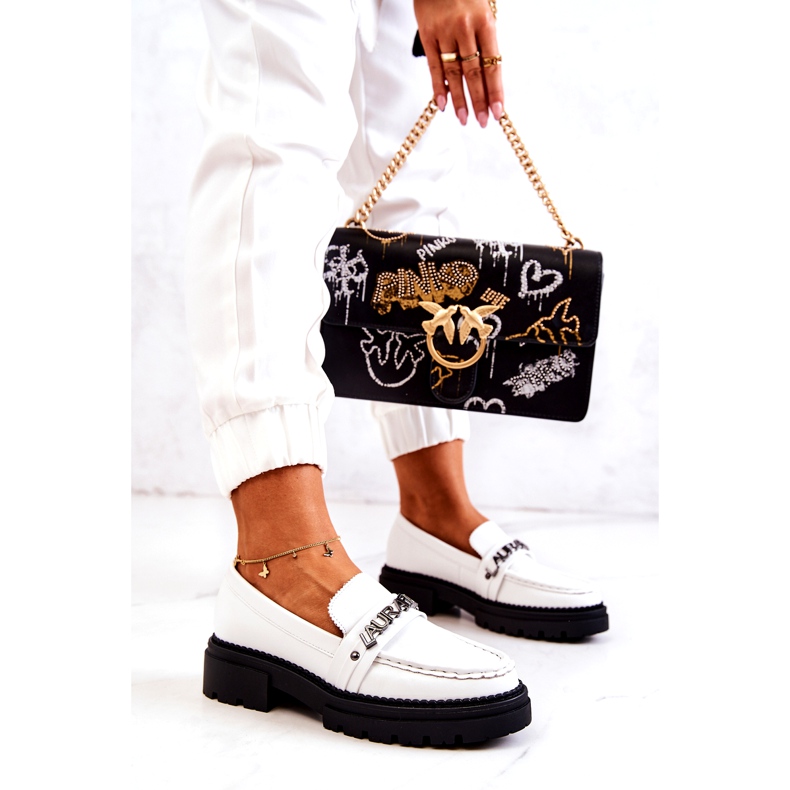 La.Fi Ženske cipele Eco-Lens White Leat bijela 1