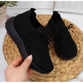 Tekstilne sportske cipele News Jr EVE338A crne crna 1