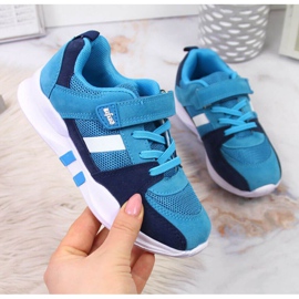 Befado Jr BEF25D Velcro sportske cipele plave plava 1