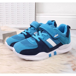 Befado Jr BEF25D Velcro sportske cipele plave plava 2