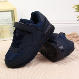 Cipele na čičak American Club Jr. AM788B tamnoplave tamnoplava 2