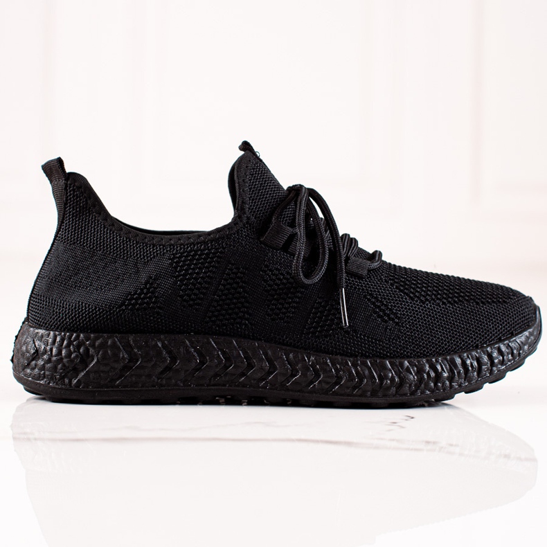 TRENDI Lagane sportske cipele crno 1