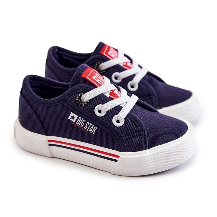 Dječje niske tenisice Big Star JJ374168 Navy Blue plava 1