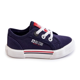 Dječje niske tenisice Big Star JJ374168 Navy Blue plava 2