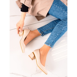 Seastar Pumpe s eko kožom bež 1