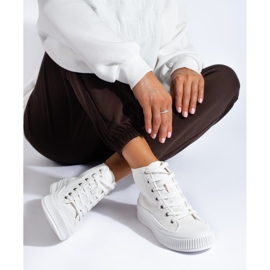 Seastar Visoke ležerne tenisice bijela 1