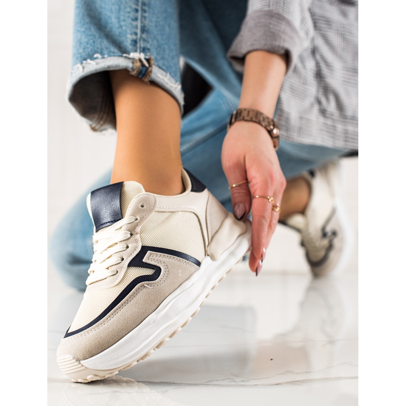 TRENDI Sportske cipele bež 2