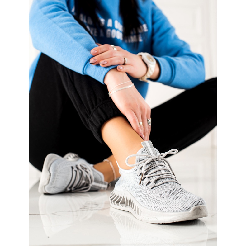 TRENDI Sive sportske cipele siva 2