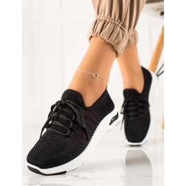 TRENDI Klizne sportske cipele crno 1