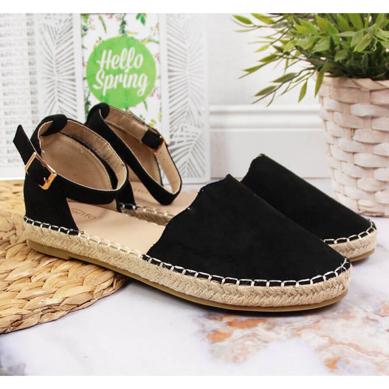 Espadrile eVento W EVE343A crne crna 2