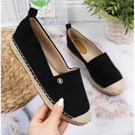 Espadrile slip na eVento W EVE345A crne crna 1