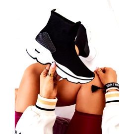 PS1 Crne Bailee visoke sportske cipele crna 1