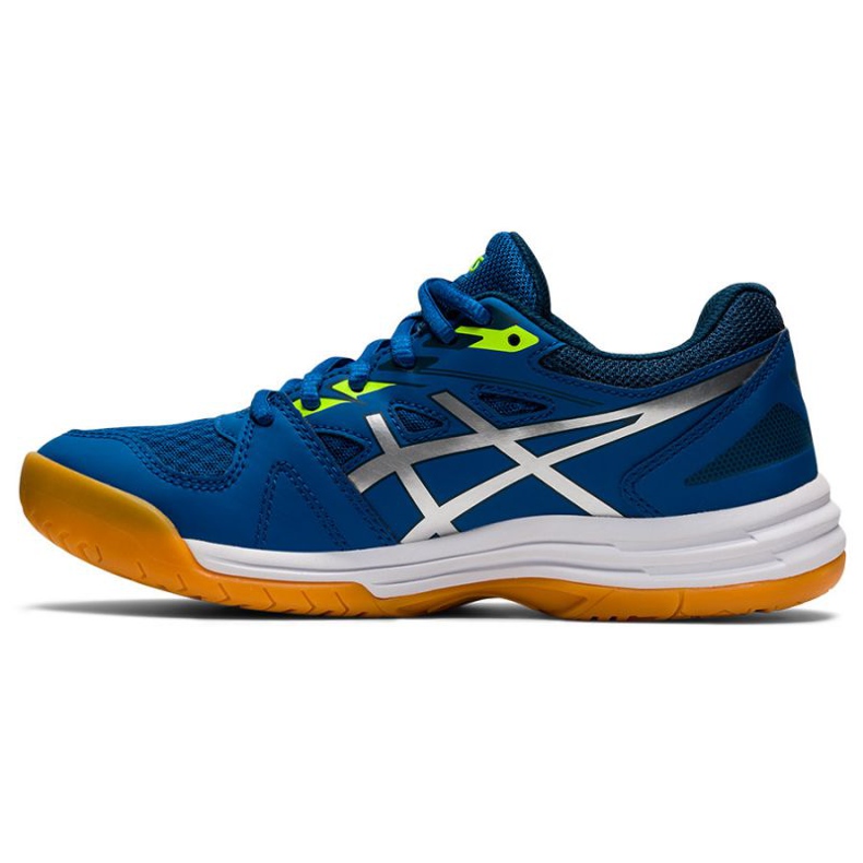Asics Upcourt 4 Gs Jr 1074A027 405 tenisice za odbojku plava plava 1