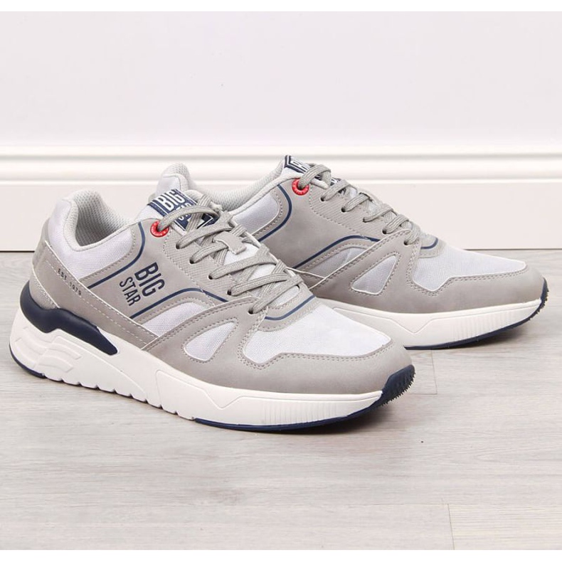 Sportske cipele za slobodno vrijeme sive boje Big Star M JJ174276 siva 1