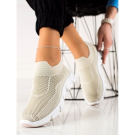 Goodin Tenisice na navlačenje bež 1