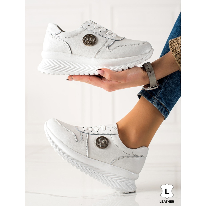 Filippo Klasične kožne tenisice bijela 1