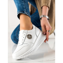 Filippo Klasične kožne tenisice bijela 2