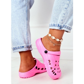 Flameshoes Ženske papuče Pink Light Crocs Eva ružičasta 4