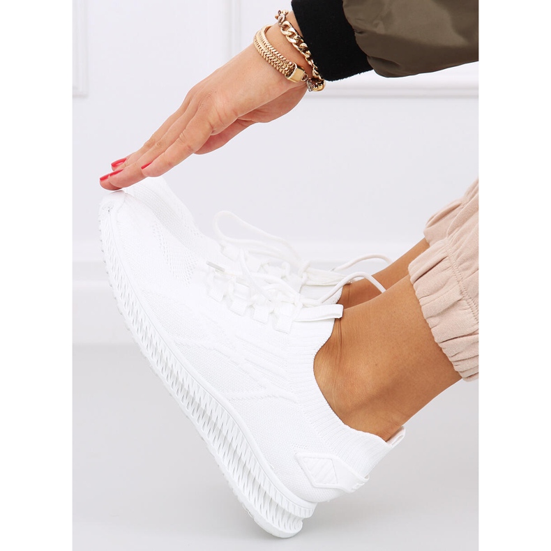 Zewa bijele sportske čarape bijela 1