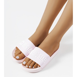 Roze ženske papuče Big Star FF274A201 600 ružičasta 1