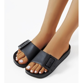 Crne Big Star FF274A389 papuče crna 1