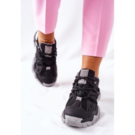 Ženske sportske cipele Memory Foam Big Star II274089 Crna crno 2