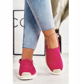 PS1 Klasične ženske espadrile Fuchsia Flaure ružičasta 3