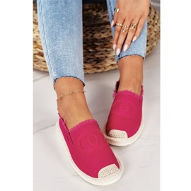 PS1 Klasične ženske espadrile Fuchsia Flaure ružičasta 6