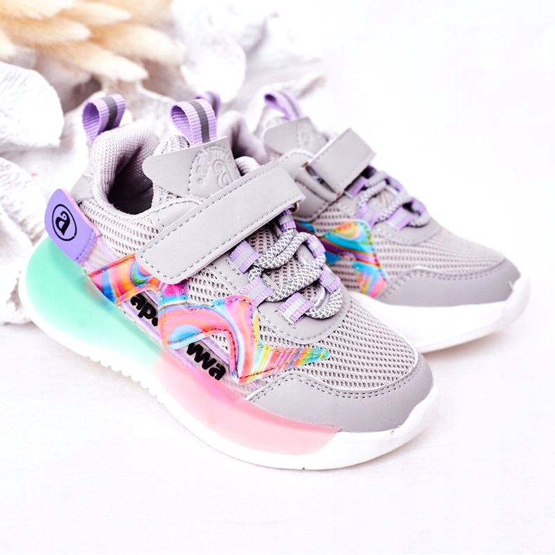 Apawwa Dječje sportske cipele Tenisice Siva 1