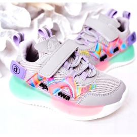 Apawwa Dječje sportske cipele Tenisice Siva 3