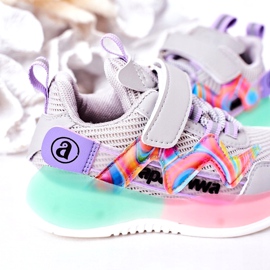 Apawwa Dječje sportske cipele Tenisice Siva 4