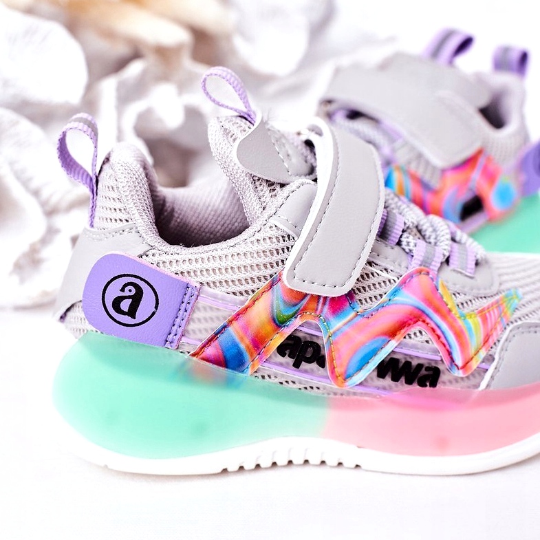 Apawwa Dječje sportske cipele Tenisice Siva 4