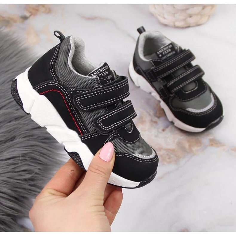 Sportske cipele American Club Jr AM876A crno 1