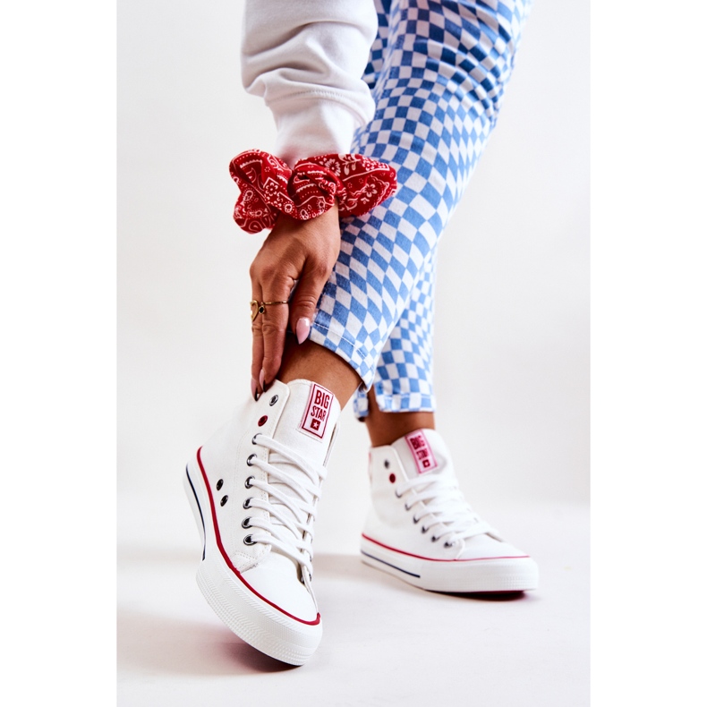 Visoke tenisice Big Star JJ274127 Bijele bijela 1