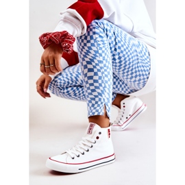 Visoke tenisice Big Star JJ274127 Bijele bijela 2