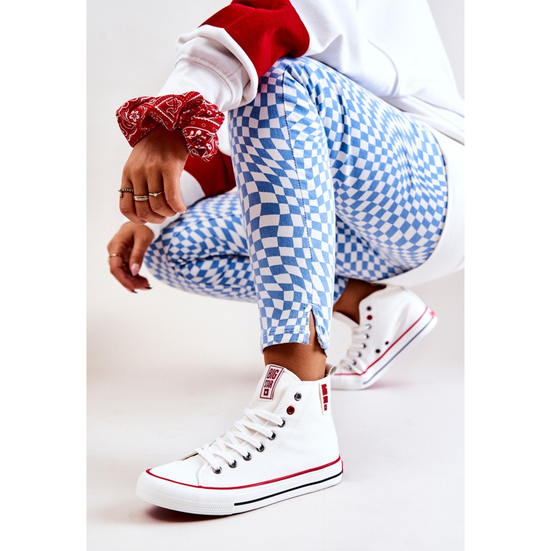 Visoke tenisice Big Star JJ274127 Bijele bijela 2