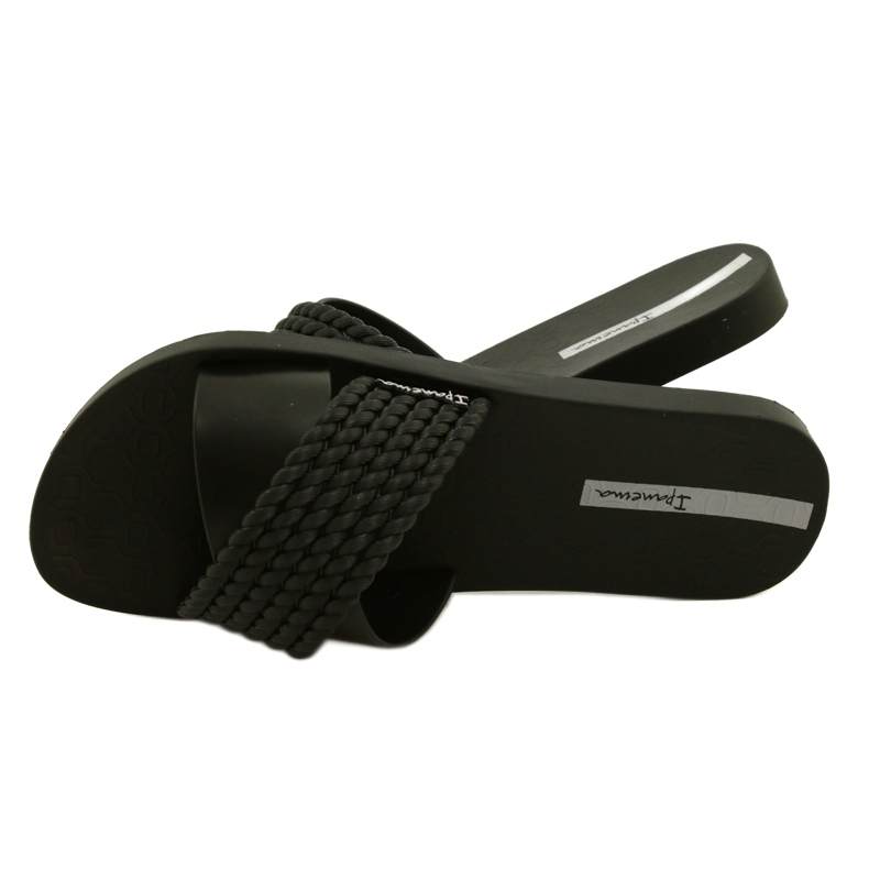 Ipanema ženske papuče 83244 20766 Street II FEM crne crna srebro 4