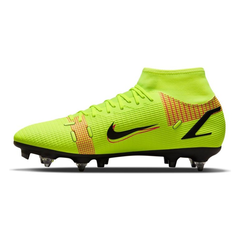 Nogometne cipele Nike Mercurial Superfly 8 Academy SG-Pro Ac M CW7432-760 zelena zelena 1