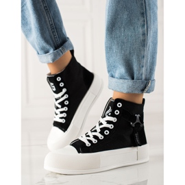 G2G/Good To Great Modne visoke tenisice crna 1